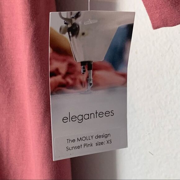 Elegantees The Molly Design Sunset Pink Reversible Dress - Picture 8 of 11